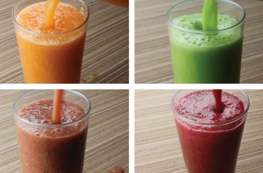 9 Sucos Detox que auxiliam a Desinchar e a Perder Barriga
