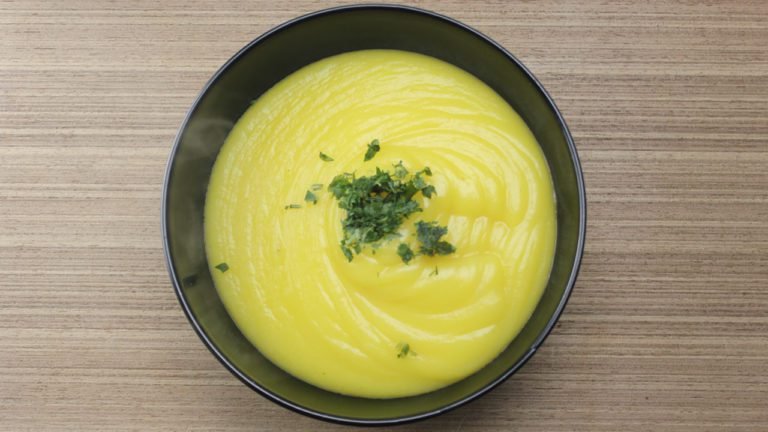 Creme Light de Mandioquinha