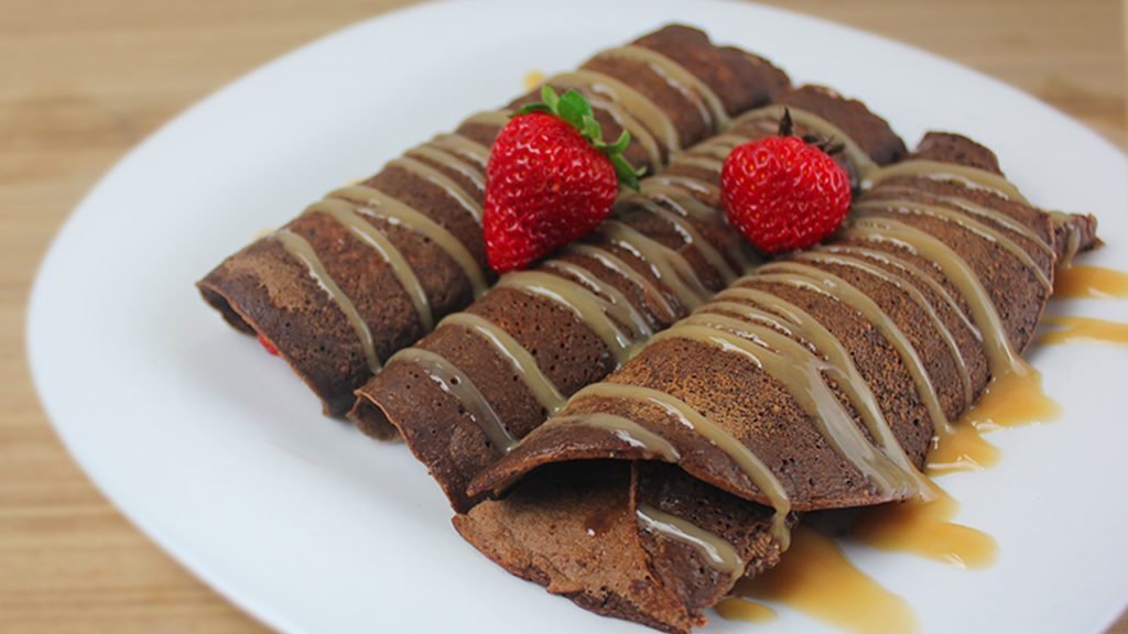 Panqueca de Brigadeiro Fit
